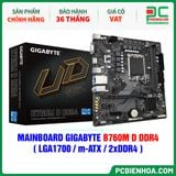  MAINBOARD GIGABYTE B760M D DDR4 ( LGA1700 / m-ATX / 2xDDR4 ) 