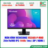  MÀN HÌNH VIEWSONIC VX2405-P-MHD - 24in FullHD IPS 144Hz 1ms ( DP / HDMI ) 