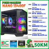  PCBH GAMING NANO CORE i5 13400F / B760M / RTX 3050 6GB / 16GB / 256GB 
