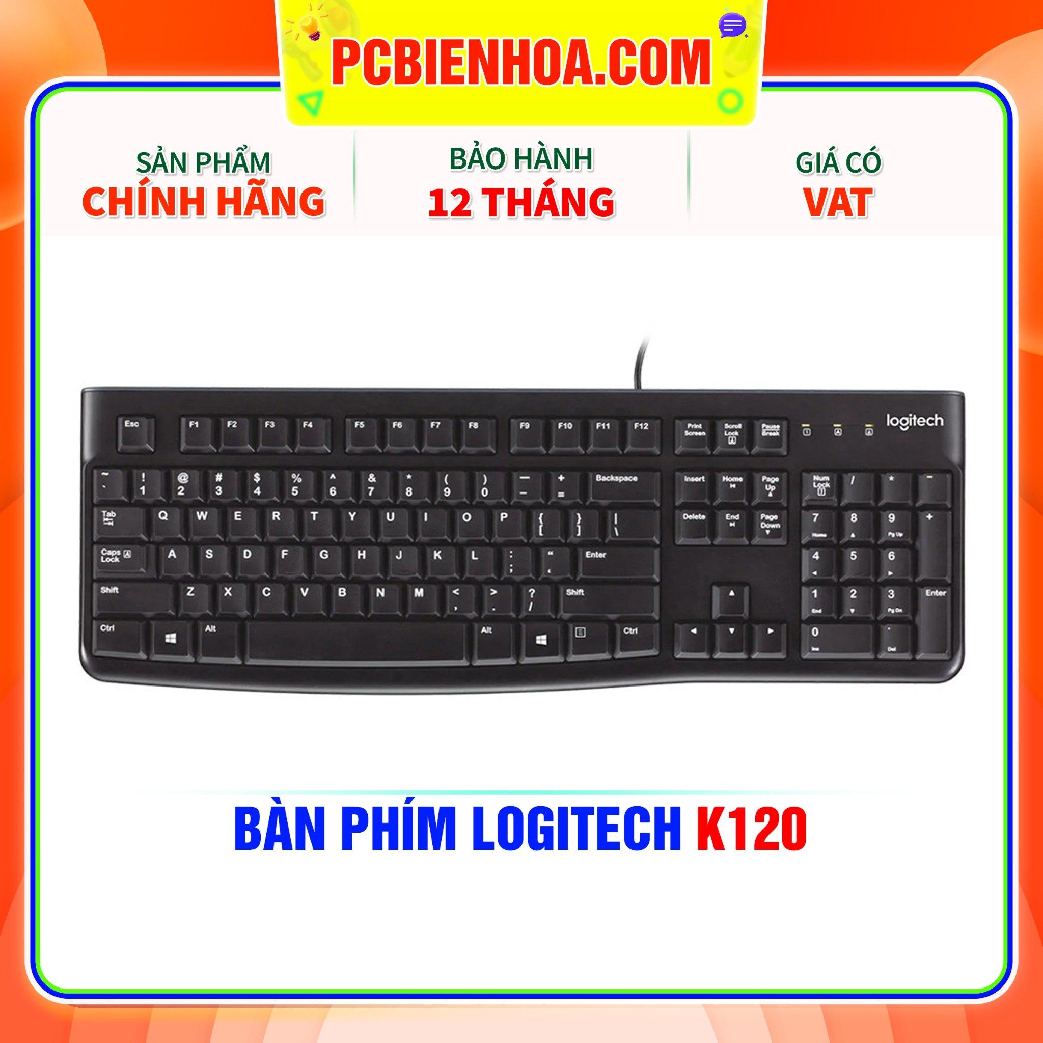  BÀN PHÍM LOGITECH K120 