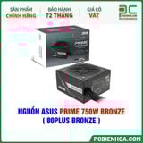  NGUỒN ASUS PRIME 750W BRONZE - 80PLUS BRONZE ( PRIME-750B-BLACK ) 