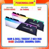  RAM G.SKILL TRIDENT Z NEO RGB 64GB (2X32GB) 3600MHz DDR4 ( F4-3600C18D-64GTZN ) 