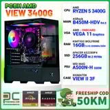  PCBH AMD VIEW RYZEN 5 3400G / B450M / 16GB / 256GB 