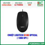  CHUỘT LOGITECH B100 OPTICAL ( 1000 DPI ) 