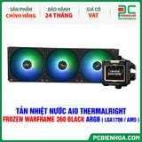 TẢN NHIỆT NƯỚC AIO THERMALRIGHT FROZEN WARFRAME 360 BLACK ARGB ( HỖ TRỢ SOCKET LGA1700 / AM5 ) 