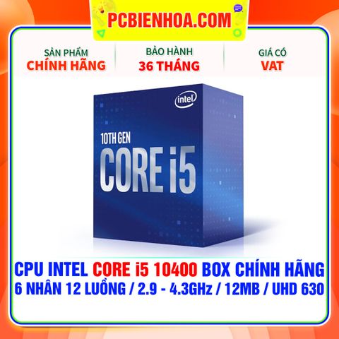 CPU intel 10th