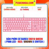  BÀN PHÍM CƠ DAREU EK810 QUEEN ( PINK-LED - RED / BROWN D SWITCH ) 