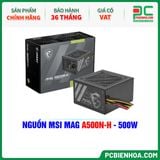  NGUỒN MSI MAG A500N-H - 500W 