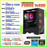  PCBH GAMING MSI FORGE CORE i5 14500 / B760M / RTX3060 12GB / 16GB DDR5 / 500GB 