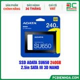  SSD ADATA SU650 240GB - 2.5in SATA III 3D NAND 