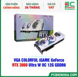  VGA COLORFUL iGAME GeForce RTX 3060 Ultra W OC 12G GDDR6 