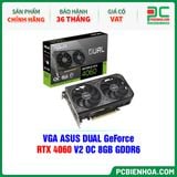  VGA ASUS DUAL GeForce RTX 4060 V2 OC 8GB GDDR6 