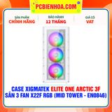  CASE XIGMATEK ELITE ONE ARCTIC 3F - SẴN 3 FAN X22F RGB ( MID TOWER - EN0846 ) 
