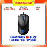  CHUỘT FUHLEN G90 BLACK ( LED RGB / USB / DPI 3500 ) 