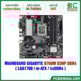  MAINBOARD GIGABYTE B760M D3HP DDR4 ( LGA1700 / m-ATX / 4xDDR4 ) 