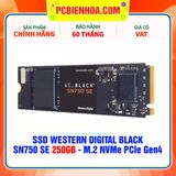  SSD WESTERN DIGITAL BLACK SN750 SE 250GB - M.2 NVMe PCIe Gen4 ( WDS250G1B0E ) 