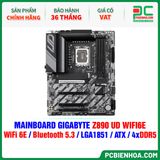  DDR5 - MAINBOARD GIGABYTE Z890 UD WIFI6E ( WiFi 6E / Bluetooth 5.3 / LGA1851 / ATX / 4xDDR5 ) 