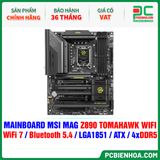  DDR5 - MAINBOARD MSI MAG Z890 TOMAHAWK WIFI ( WiFi 7 / Bluetooth 5.4 / LGA1851 / ATX / 4xDDR5 ) 