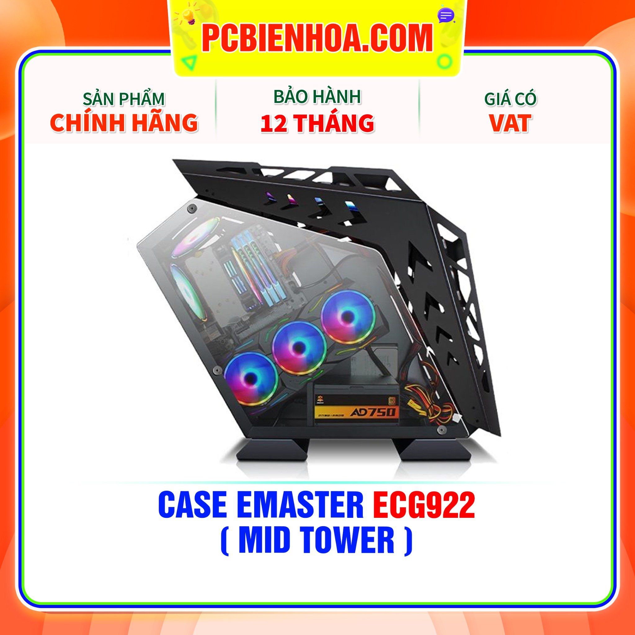  CASE EMASTER ECG922 ( MID TOWER ) 