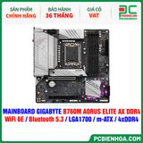  MAINBOARD GIGABYTE B760M AORUS ELITE AX DDR4 ( WiFi 6E / Bluetooth 5.3 / LGA1700 / m-ATX / 4xDDR4 ) 