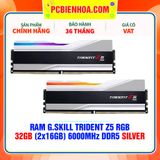  RAM G.SKILL TRIDENT Z5 RGB 32GB (2x16GB) 6000MHz DDR5 SILVER ( F5-6000J3238F16GX2-TZ5RS ) 