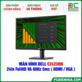  MÀN HÌNH DELL E2423HN - 24in FullHD VA 60Hz 5ms ( HDMI / VGA ) 