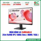  MÀN HÌNH LG 24MR400-B - 24in FullHD IPS 100Hz 5ms ( HDMI / VGA ) 