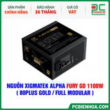 NGUỒN XIGMATEK ALPHA FURY GD 1100W - PCIE5 ATX 3.0 ( 80PLUS GOLD / FULL MODULAR - EN40535 ) 