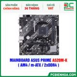  MAINBOARD ASUS PRIME A520M-K ( AM4 / m-ATX / 2xDDR4 ) 
