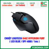  CHUỘT LOGITECH G402 HYPERION FURY ( LED BLUE / DPI 4000 / 1ms ) 