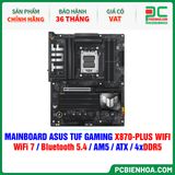  DDR5 - MAINBOARD ASUS TUF GAMING X870-PLUS WIFI ( WiFi 7 / Bluetooth 5.4 / AM5 / ATX / 4xDDR5 ) 