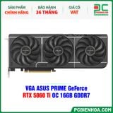 VGA ASUS PRIME GeForce RTX 5060 Ti OC 16GB GDDR7 (PRIME-RTX5060TI-O16G) 