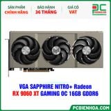  VGA SAPPHIRE NITRO+ Radeon RX 9060 XT GAMING OC 16GB GDDR6 (11350-01-20G) 