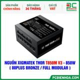  NGUỒN XIGMATEK THOR T850M V3 - 850W ( 80PLUS BRONZE / FULL MODULAR - EN43338 ) 
