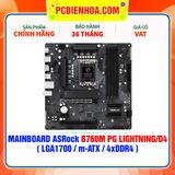  MAINBOARD ASRock B760M PG LIGHTNING/D4 ( LGA1700 / m-ATX / 4xDDR4 ) 