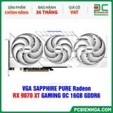  VGA SAPPHIRE PURE Radeon RX 9070 XT GAMING OC 16GB GDDR6 (11348-02-20G) 