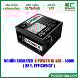  NGUỒN XIGMATEK X-POWER III 450 - 400W ( 85% EFFICIENCY - EN45969 ) 