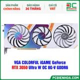  VGA COLORFUL iGAME GeForce RTX 3050 Ultra W OC 8G-V GDDR6 