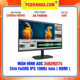  MÀN HÌNH AOC 24B2H2/74 - 24in FullHD IPS 100Hz 4ms ( HDMI ) 