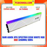  RAM ADATA XPG SPECTRIX D35G WHITE RGB - 8GB 3200MHz DDR4 