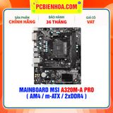  MAINBOARD MSI A320M-A PRO ( AM4 / m-ATX / 2xDDR4 ) 