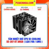  TẢN NHIỆT KHÍ CPU ID-COOLING SE-207-XT ARGB BLACK ( HỖ TRỢ SOCKET LGA1700 / AM5 ) 