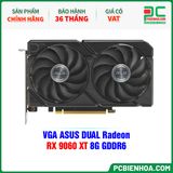  VGA ASUS DUAL Radeon RX 9060 XT 8G GDDR6 ( DUAL-RX9060XT-8G ) 