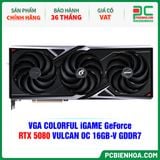  VGA COLORFUL iGAME GeForce RTX 5080 VULCAN OC 16GB-V GDDR7 