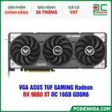  VGA ASUS TUF GAMING Radeon RX 9060 XT OC 16GB GDDR6 ( TUF-RX9060XT-O16G-GAMING ) 