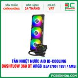  TẢN NHIỆT NƯỚC AIO ID-COOLING DASHFLOW 360 XT ARGB ( HỖ TRỢ SOCKET LGA1700|1851 / AM5 ) 
