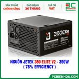  NGUỒN JETEK 350 ELITE V2 - 350W ( 78% EFFICIENCY ) 