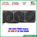  VGA ASUS PRIME Radeon RX 9060 XT OC 8GB GDDR6 ( PRIME-RX9060XT-O8G ) 