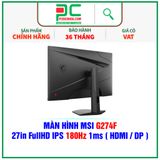  MÀN HÌNH MSI G274F - 27in FullHD IPS 180Hz 1ms ( HDMI / DP ) 