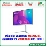  MÀN HÌNH VIEWSONIC VX2428AJ-BL MÀU XANH - 24in FullHD IPS 240Hz 0.5ms ( DP / HDMI ) 